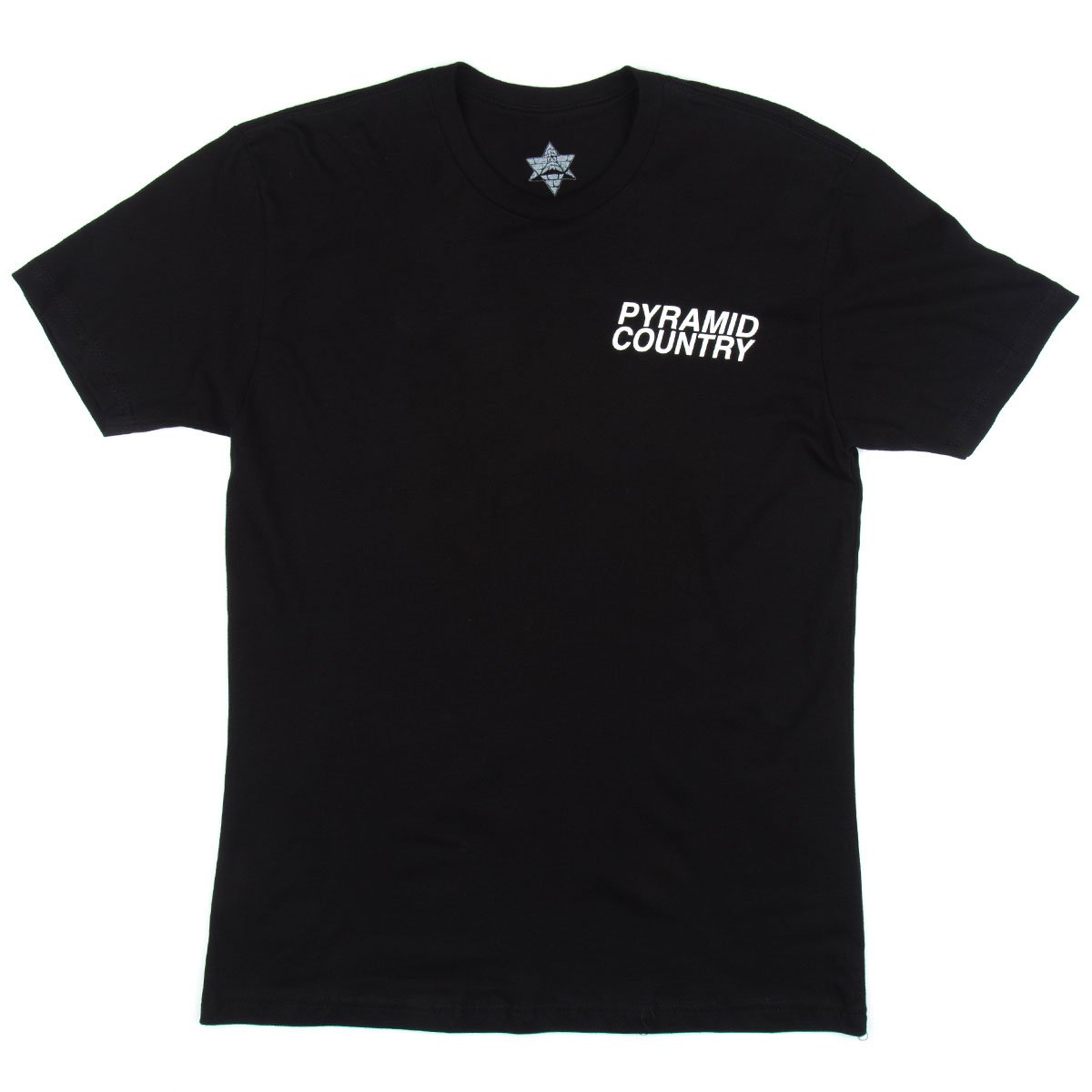 Pyramid Country Glogo T-Shirt - Black - LG