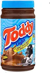 Toddy Light, Achocolatado em Pó, Pote 380g