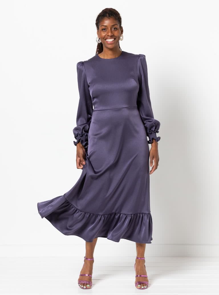 Style Arc Sewing Pattern - Queenie Woven Dress (Sizes 10-22)