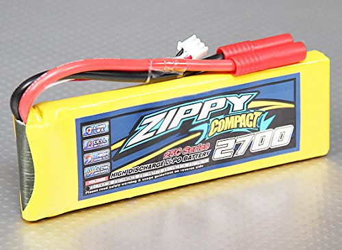 ZIPPY Compact 2700mAh 2S 25C Lipo Pack
