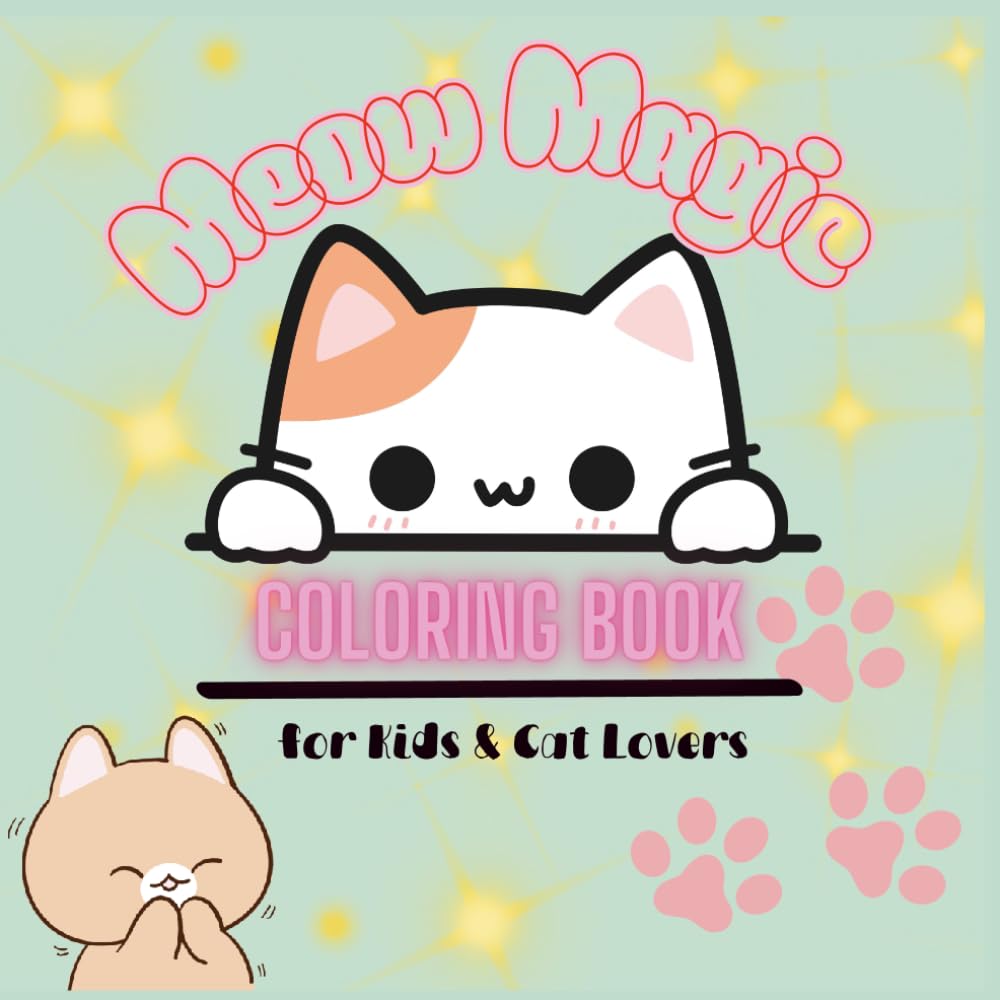 Meow Magic: Coloring Book