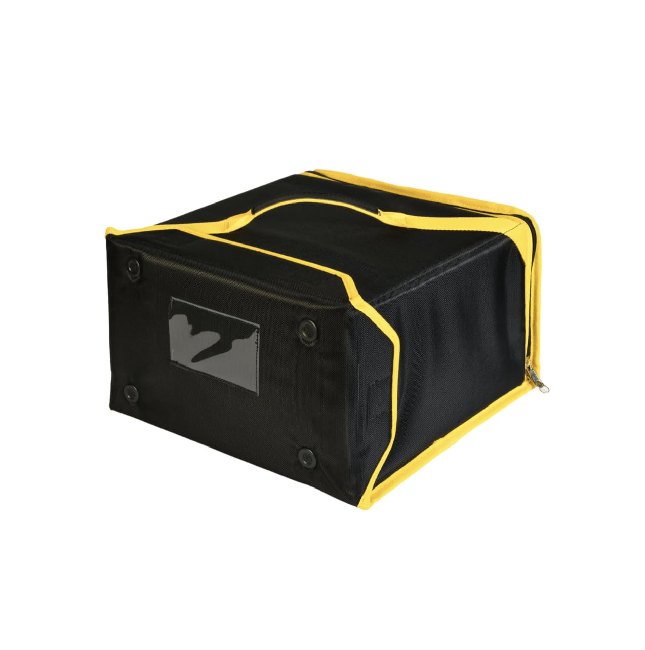 BLUE FARM | Bolsa térmica plegable de tela, 52 x 52 x 20 cm, color amarillo