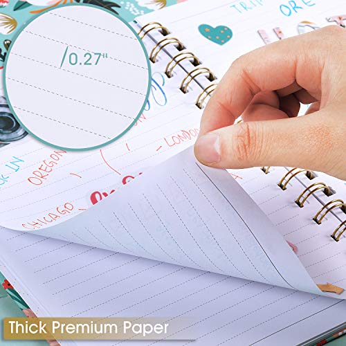 Ruled-NotebookJournal-Lined-Journal-with-Premium-Thick-Paper-84-X-625-College-Ruled-Spiral-JournalNotebook-Banded-with-Exquisite-Inner-Pocket-Hardcover