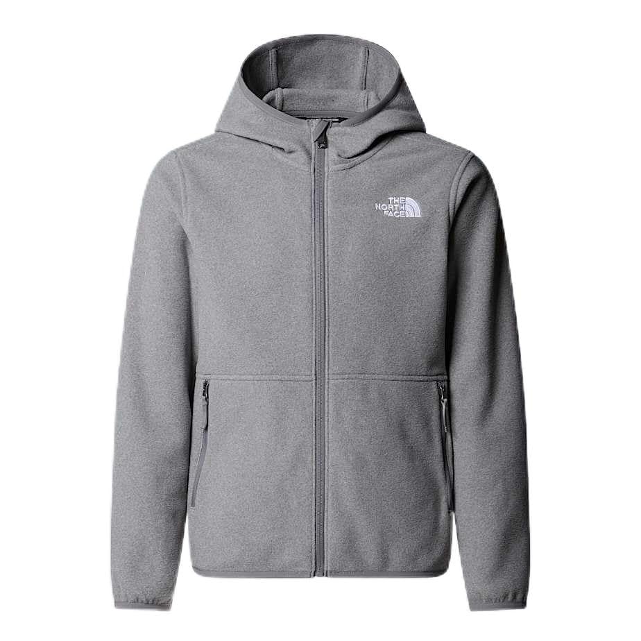 THE NORTH FACE Girls' Glacier Lightweight Full Jacket | 3 Piece Hood with Secure-Zip Hand Pockets