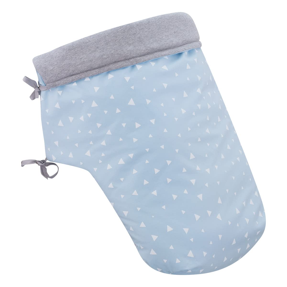 JYOKO KIDS Sacco Coperta per Bambino copri piedi per passeggino, Cotone Primavera/Mezza stagione (80 Cm, BLUE SPARKLES)