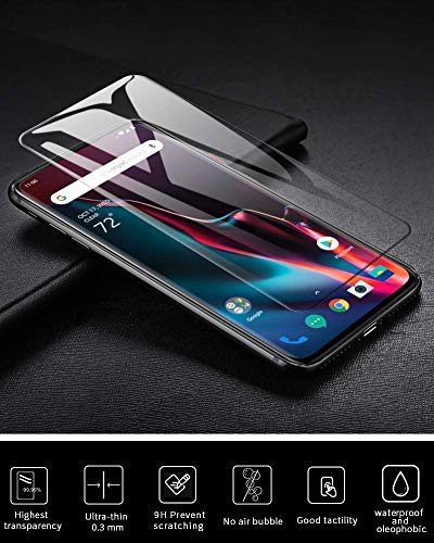 Image of COMORO Tempered Glass screen Protector For Oneplus 7 Pro Anti Shatter Edge to Edge Protection - Pack Of 1