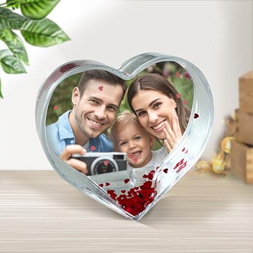 Transparent Gift Bola Corazón Personalizada con Foto. Globo Original con Copos Corazones. Regalos Personalizados para Familiares, Amigos o Pareja. Regalos San Valentín, Aniversario. | Ya disponible en tu tienda friki favorita! En mundofriki.es!