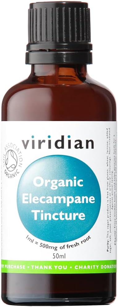 Viridian100% Organic Elecampane Tincture 50ml