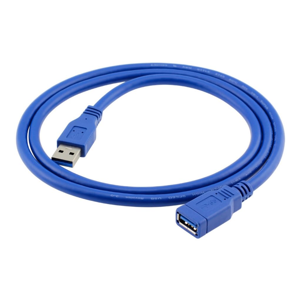 Elnwnnkc USB3.0 Extension Cable Male to Female Connector Line Short Cord 5Gbps Data Transfer for Laptop