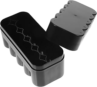 LABRIMP Caixa Caixa De Armazenamento De Filme Caixa De Armazenamento Preta Estojo De Transporte De Mesa Caixa De Armazenamento Portátil 120 Caixa De Filme Recipiente De Filme Organizador