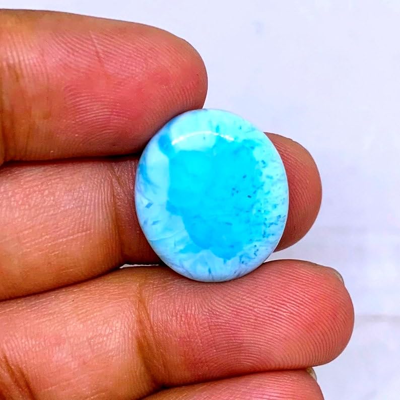 Larimar pierre naturelle pour collier bohème chic et accessoires de vacances
