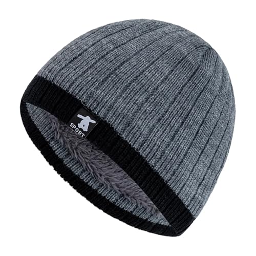 Gorros cálidos contra el frío extremo con forro de felpa