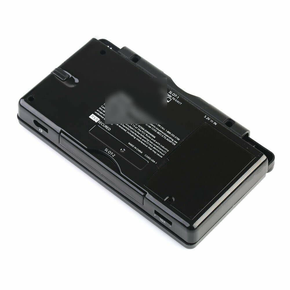 THE PERFECT PART Full Replacement Housing Shell Screen Lens Black For OEM Nintendo DS Lite NDSL