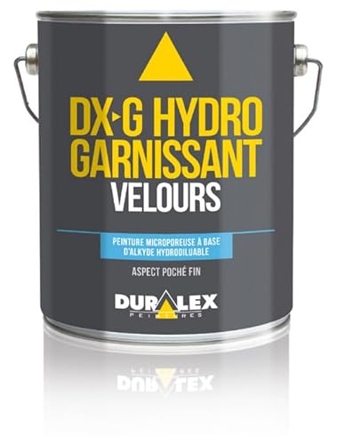 DURALEX - Peinture alkyde acrylique pochée hydrodiluable garnissant velours DX G 3l 128100122