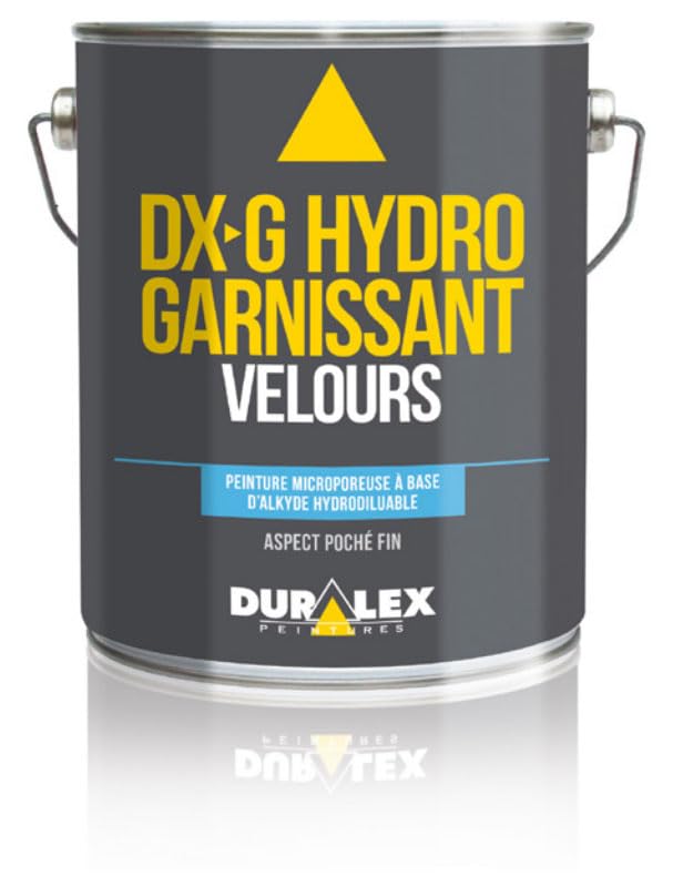 DURALEX - Peinture alkyde acrylique pochée hydrodiluable garnissant velours DX G 3l 128100122