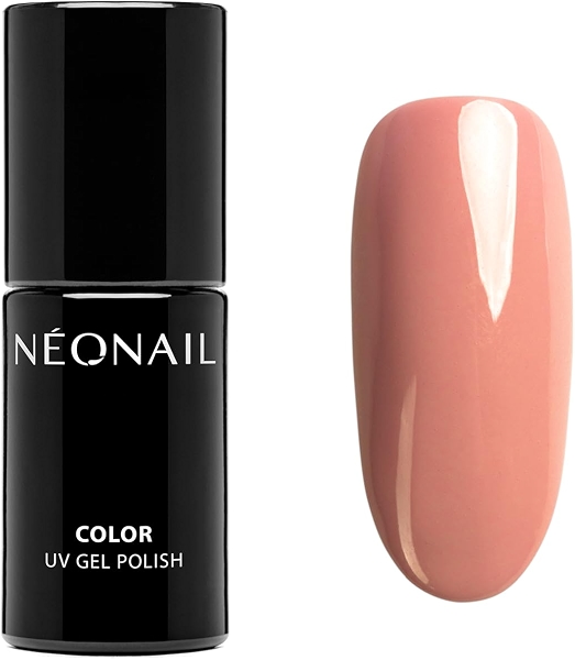 NÉONAIL Гибридный лак для ногтей «Оранжевый Peachy Coral» 7,2 мл, UV/LED