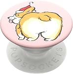 PopSockets Phone Grip with Expanding Kickstand, Adhesive Grip - Holiday Pug