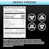 PRIME Hydration BERRY FREEZE, Sports Drinks, Electrolyte Enhanced for Ultimate Hydration, 250mg BCAAs, B Vitamins, Antioxidants, Low Sugar, 16.9 Fl Oz, 12 Pack