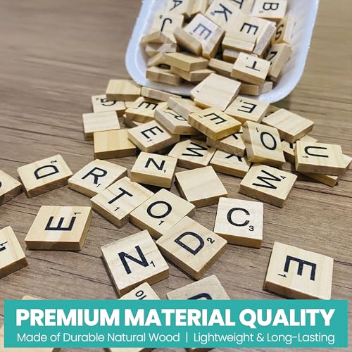 Set de 1000 fichas de madera para juegos de mesa miniatura 3