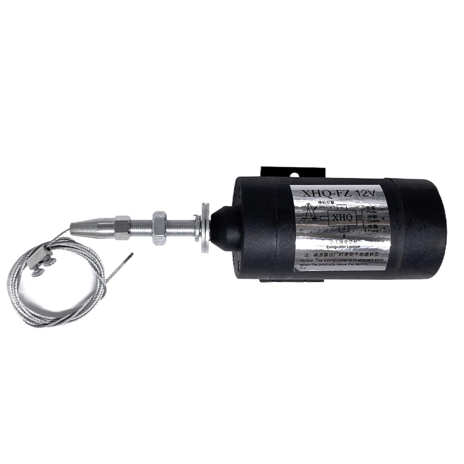 XHQ-PT XHQ-PTG XHQ-FZ Fuel Stop Solenoid Valve 12v 24V Diesel Engine Parts Engine Fuel Shut Off Pull Push Solenoid(Normal Open XHQ-PTG,24V)