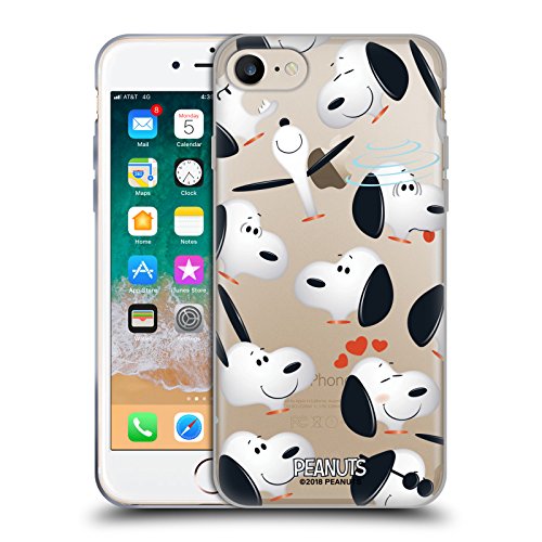 Head Case Designs Officially Licensed Peanuts Snoopy Character Patterns Gel Case [Military Grade Protection] Compatible with Apple iPhone 7/8 / SE 2020 & 2022 and Compatible with MagSafe