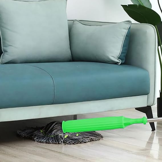 2 in 1 Dehydrated Mop, Self-Wringing Twist Mops, Floor Spin Mop System with Wringer Set, 360 Degree Spin Round Self Wringing Wall Cleaning Mop for House Bathroom Floor (1*mop)