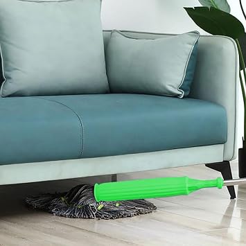 2 in 1 Dehydrated Mop, Self-Wringing Twist Mops, Floor Spin Mop System with Wringer Set, 360 Degree Spin Round Self Wringing Wall Cleaning Mop for House Bathroom Floor (1*mop)