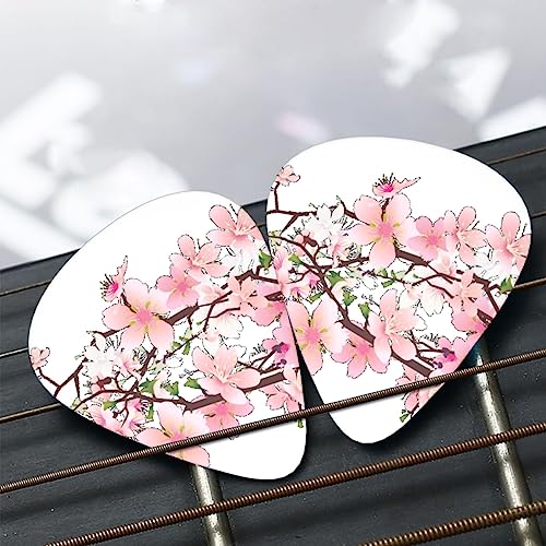 Lot de 12 médiators tendance et durables en fleurs de cerisier dans une boîte pour ukulélé guitare électrique basse - Les Beatles, Paul McCartney, John Lennon, RIngo Starr, George Harrison Lot de 12 médiators tendance et durables en fleurs de cerisier dans une boîte pour ukulélé guitare électrique basse – Image 8