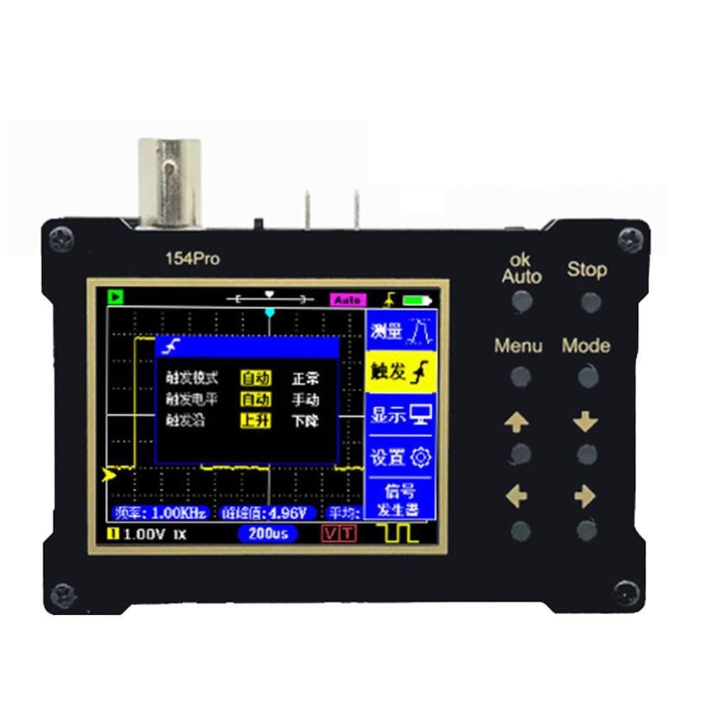 DSO154Pro - Osciloscopio digital de 2.4 pulgadas, 40 MSa/s, 18