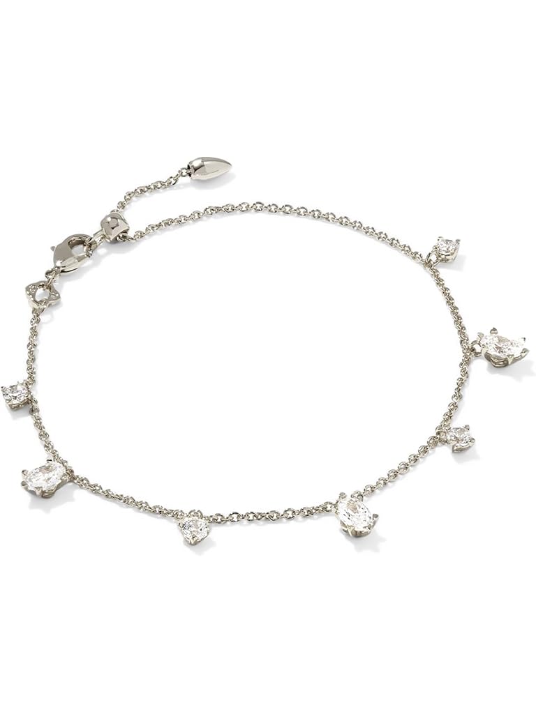 Silver Kendra Scott Cailin Delicate Chain Bracelet