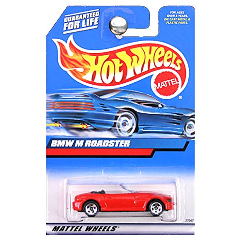 Hot Wheels 2000 BMW M Roadster Convertible Rojo miniatura 1