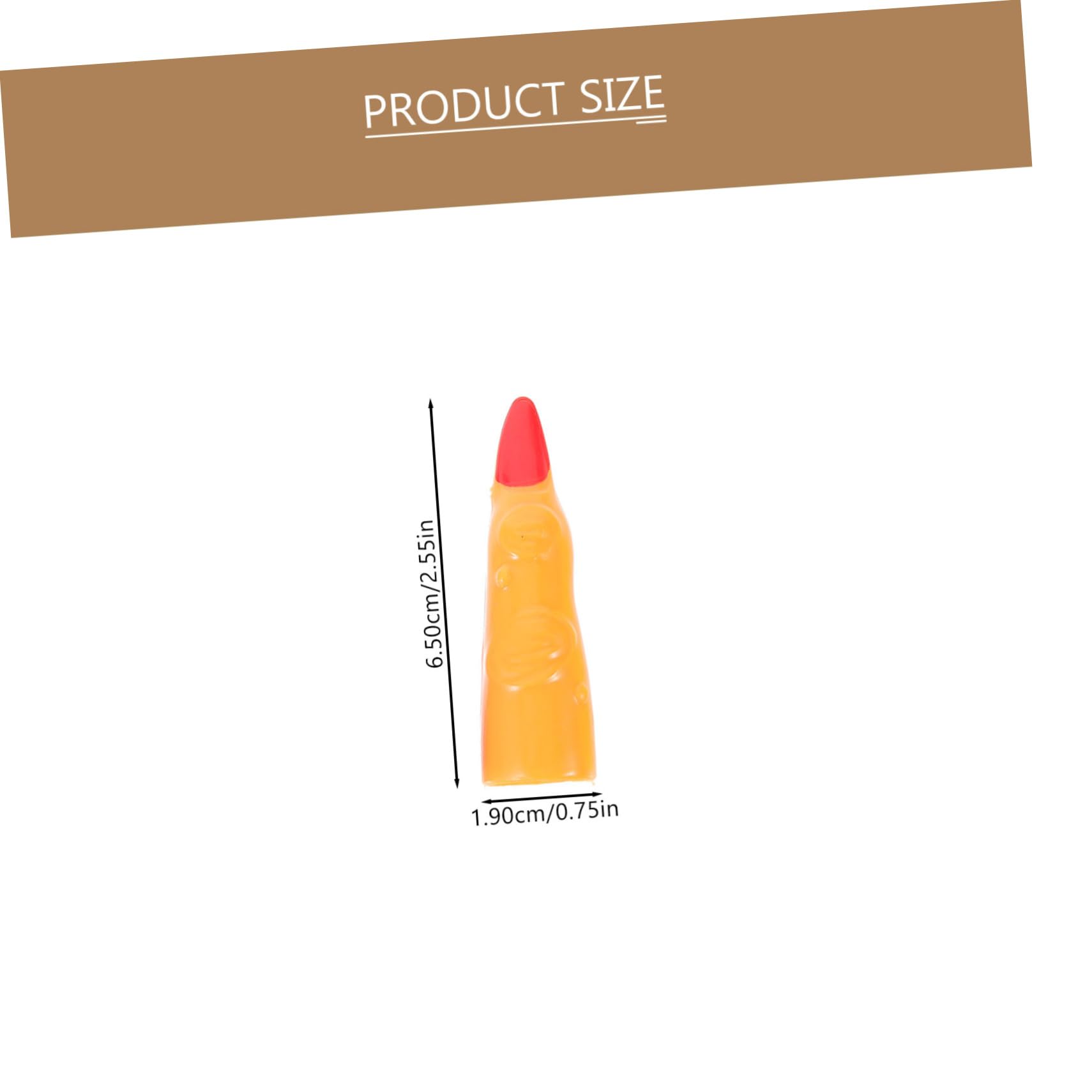 Gogogmee 30pcs Witch Fingers Halloween Witch Nails Fake Fingers Costume Props Cosplay Supplies Halloween Supplies