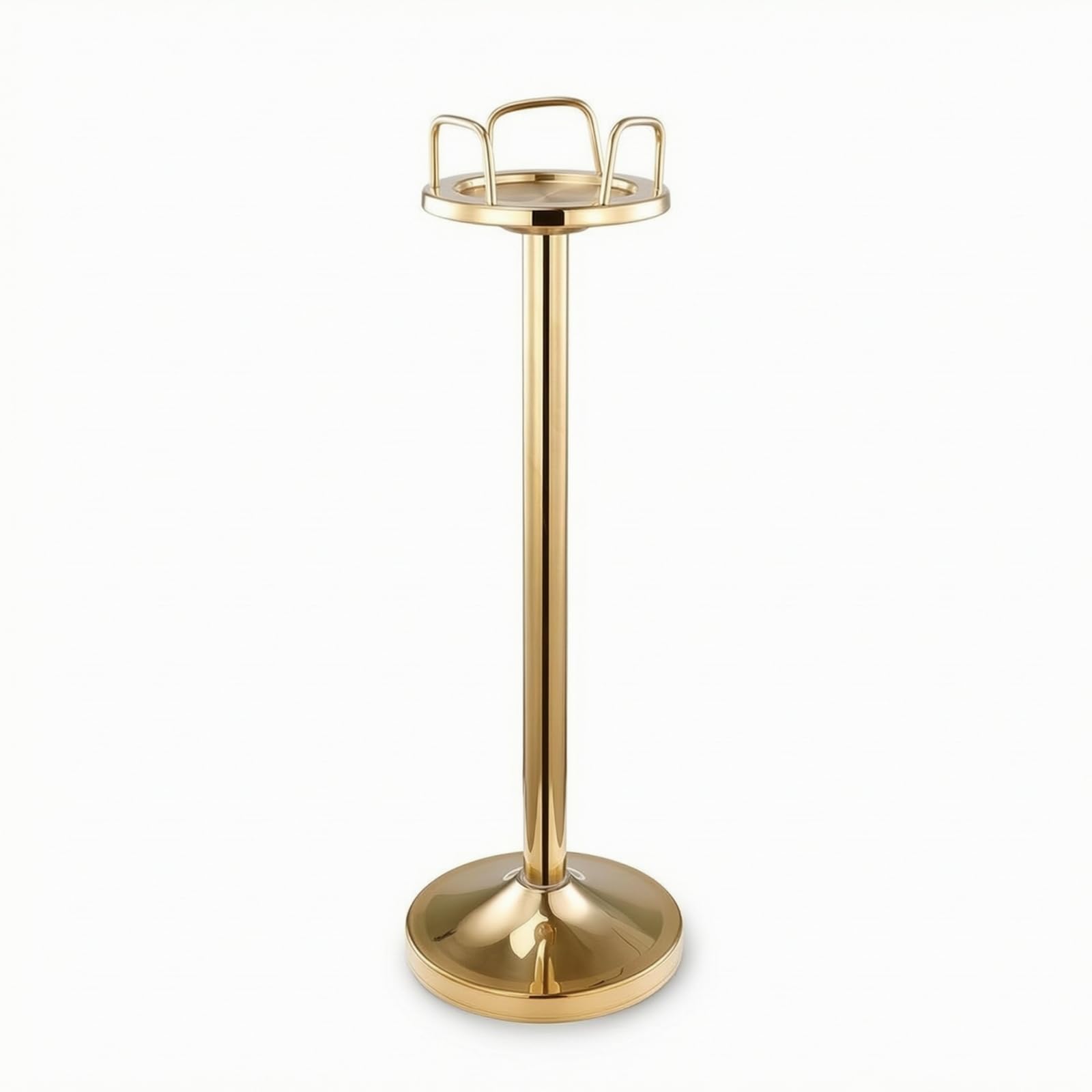 Soporte Acero Inoxidable para Hielera, Dorado Titanio