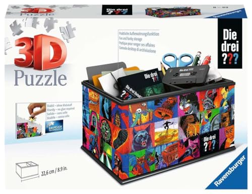 Puzzle 3D 11589 Ravensburger boîte de rangement pour bureau d'enfant