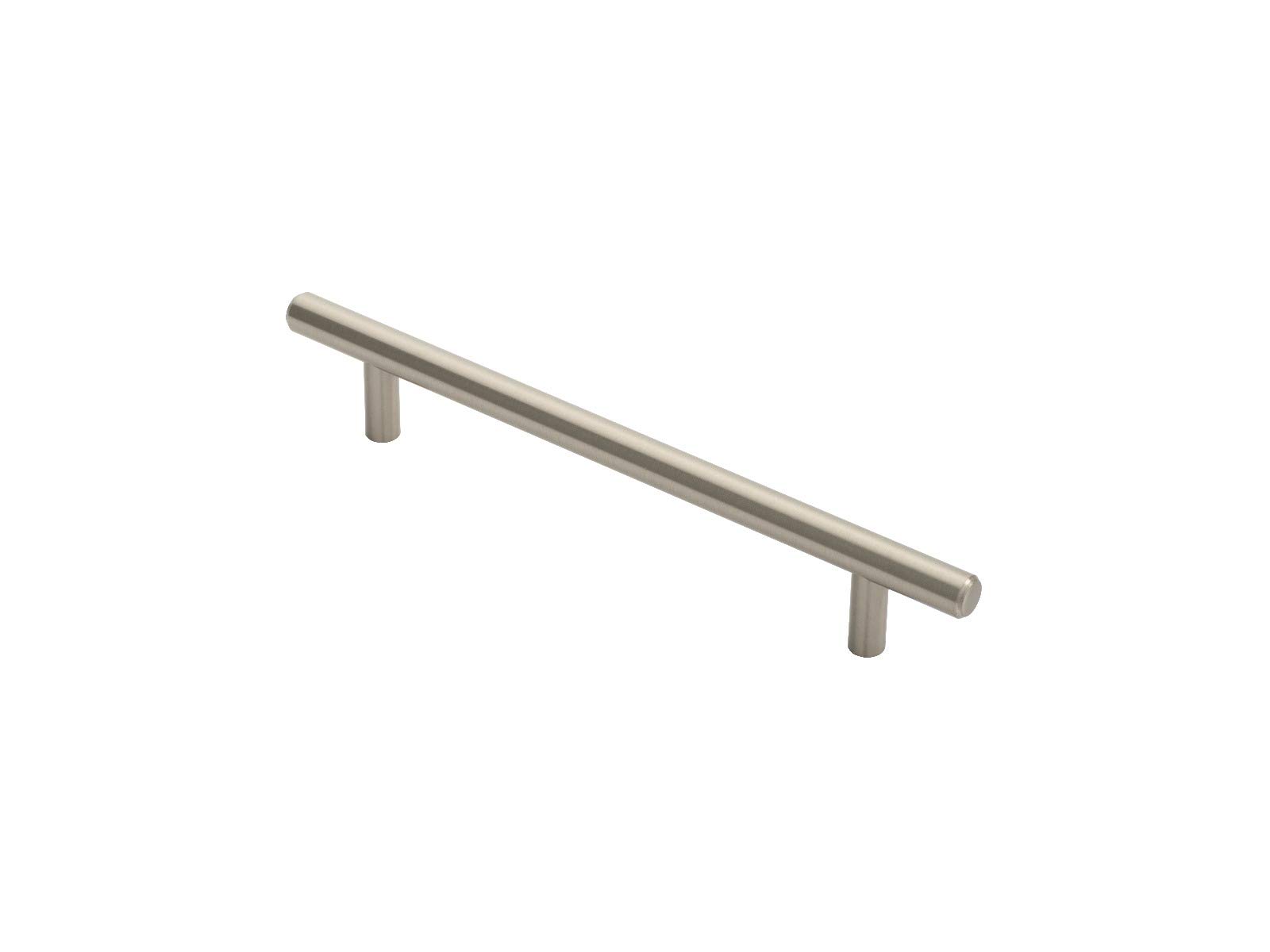 Carlisle Brass Satin Nickel Ftd 12Mm Steel T- Bar Handle 160Mm C/C