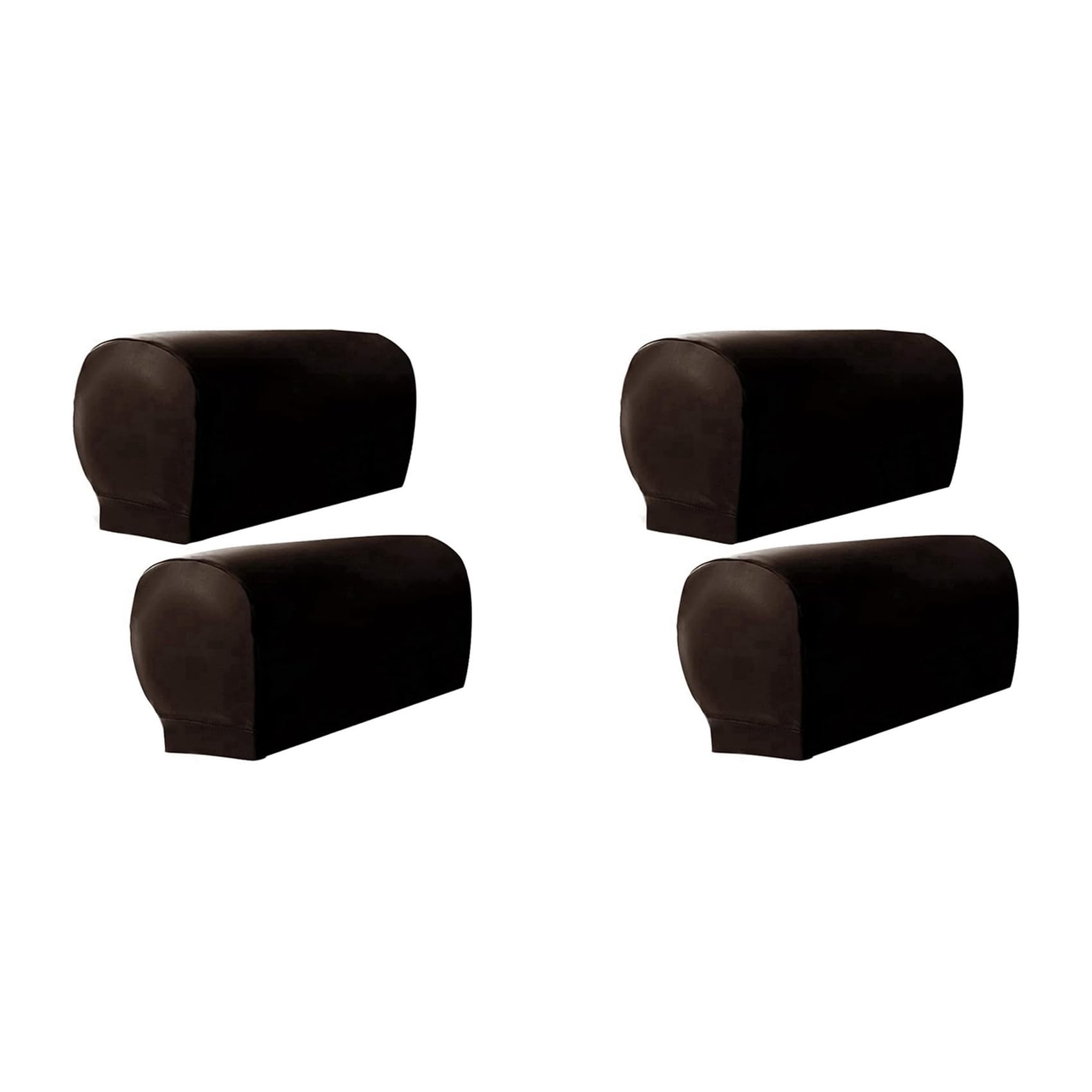 Housses d'accoudoir en cuir PU pour protéger les bras de fauteuils