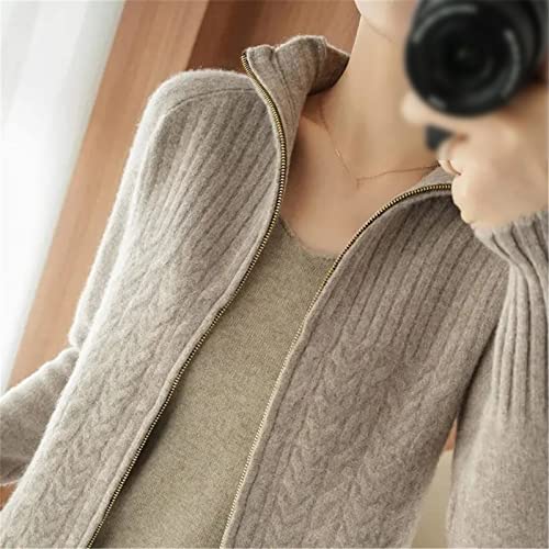 Hinewsa Autunno Maglia Maglione Cardigan Donne
