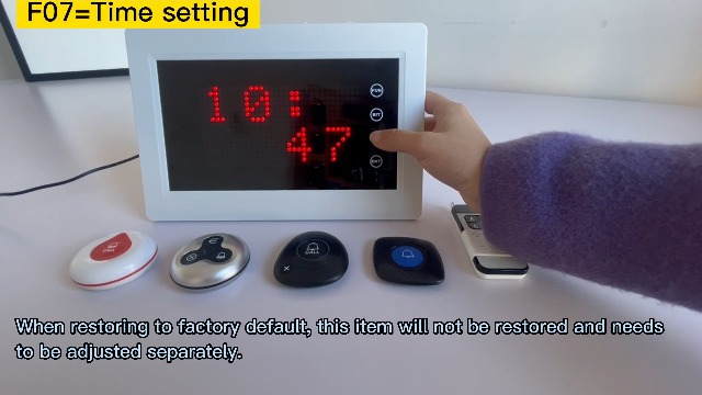 Amazon.com: WNKRUN Wireless Calling System Caregiver Pager System