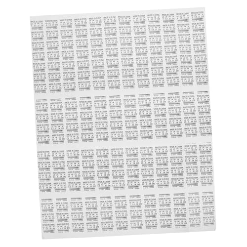 WHAMVOX 4sheets Self-Adhesive Shoe Labels Tags for All Types of Footwear Scratch-Resistant Shoe...