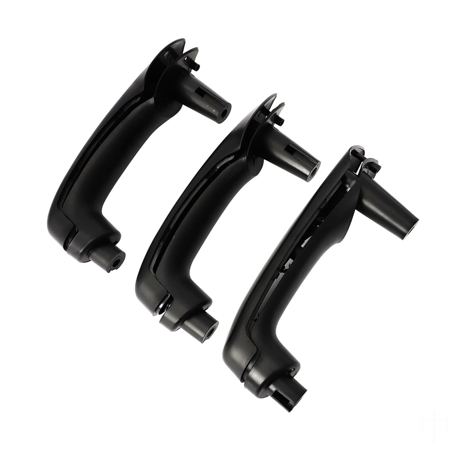 GTDTKGANAK for Vw for Golf IV MK4 for Jetta for Bora 1999-2007 LHD Black Interior Door Handle Interior Door Panel Handle Decorative Covers(3 Door 3pcs)