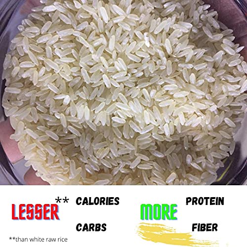 Image of Brightcrop Regular Parboiled Rice | Usna Chawal | Ponni Rice (5Kg Pack)