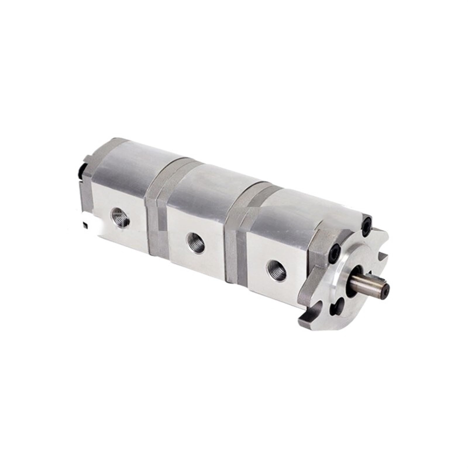 KXIWLUFV Hydraulic Gear Pump HGP-111A Triple Oil High Pressure Boosting Power Components(HGP-111A-F4-4-4R)