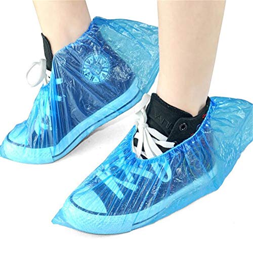 Healthy clubs Cubrezapatos Cubrezapatos desechables Protección Piso Alfombra Protectores de zapatos Cubrezapatos antideslizantes (Color 1)