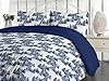 Ambesonne Winter Duvet Cover Set, Retro Themed Oil... #1
