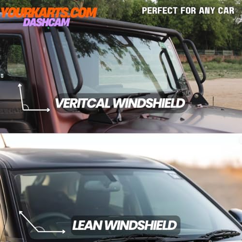 Image of YOURKARTS.COM Compact HD Dash Cam 1296P /1080P with WiFi & Viidure App, Motion Detection, 128GB Support, Wide Temp Range, 12V-24V Compatible, USB-A to Type-C Cable 3m - 18-Month Warranty