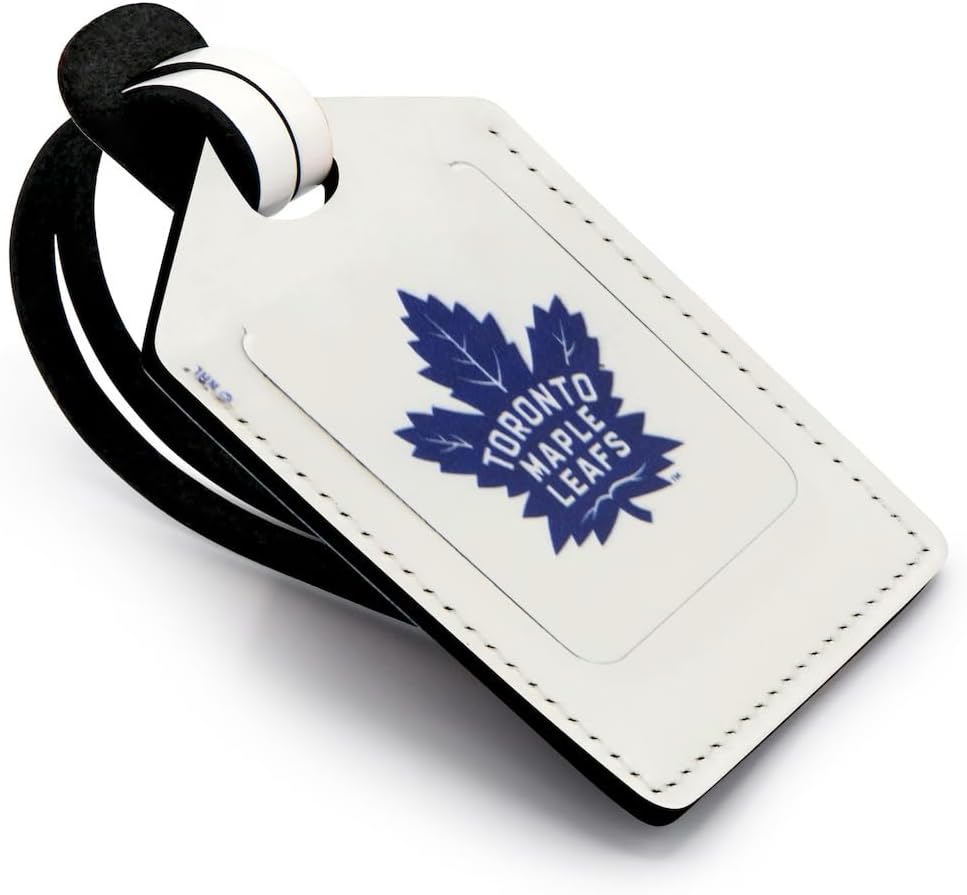 TORONTO MAPLE LEAFS PERSONALIZED Licensed NHL Three Piece Leather Gift Pack with Tag