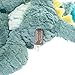 DEMDACO Drake Mellow Fellows Dinosaur Turquoise Children's Plush Stuffed Animal Toy