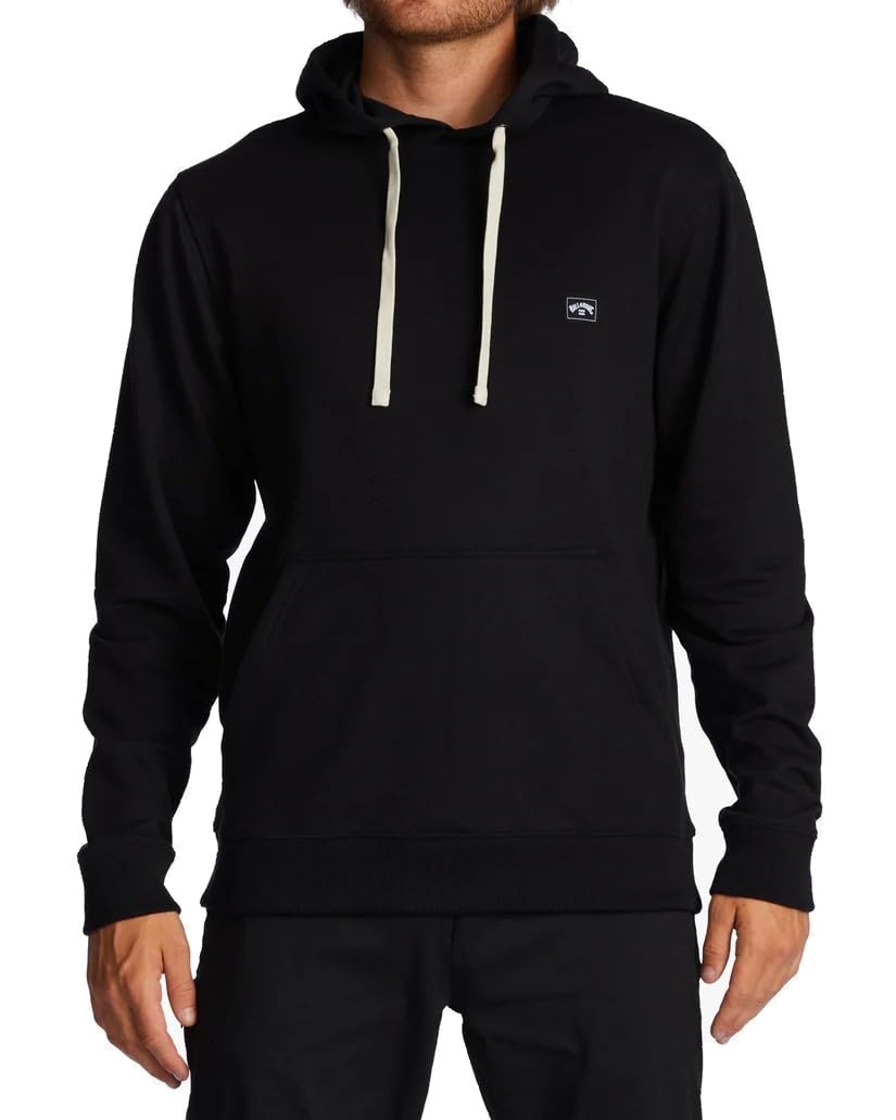 Billabong Hoodies for Men, Big and Tall Jersey Pullover Sweatshirts for Men Black