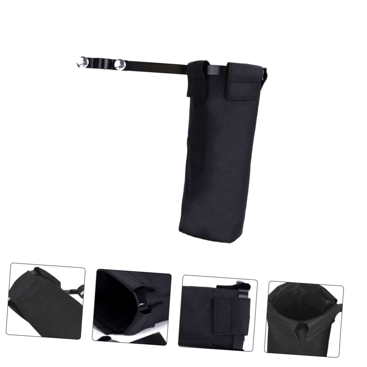 Holibanna Oxford Cloth Drumstick Holder Bag Clamp Container for Percussion Instruments Thicken Drumstick Pouch present for Musicians and Drummers