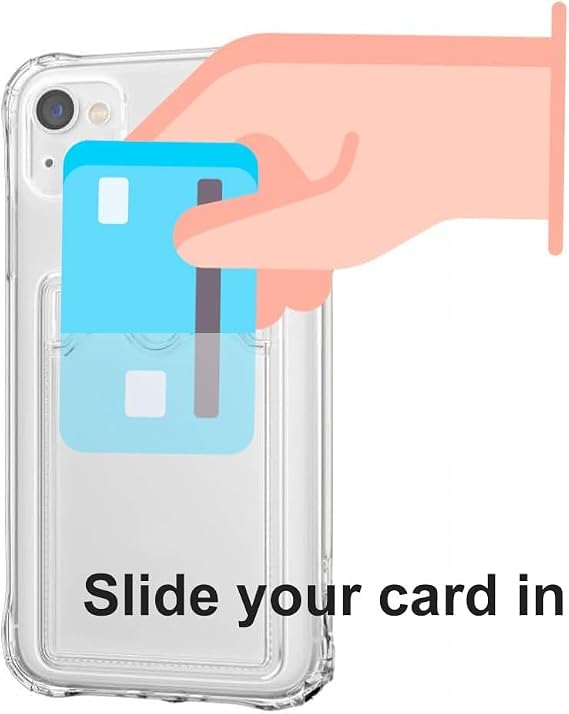 Ehr. Samsung Galaxy A57 Uyumlu Kamera Korumalı Kartlıklı Köşeleri Airbag Tasarımlı Darbe Önleyici Lüks Şeffaf Silikon Kılıf